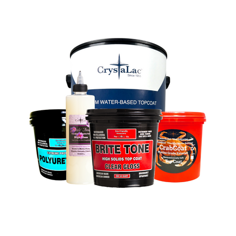 What Are the Differences Between CrystaLac Topcoats?