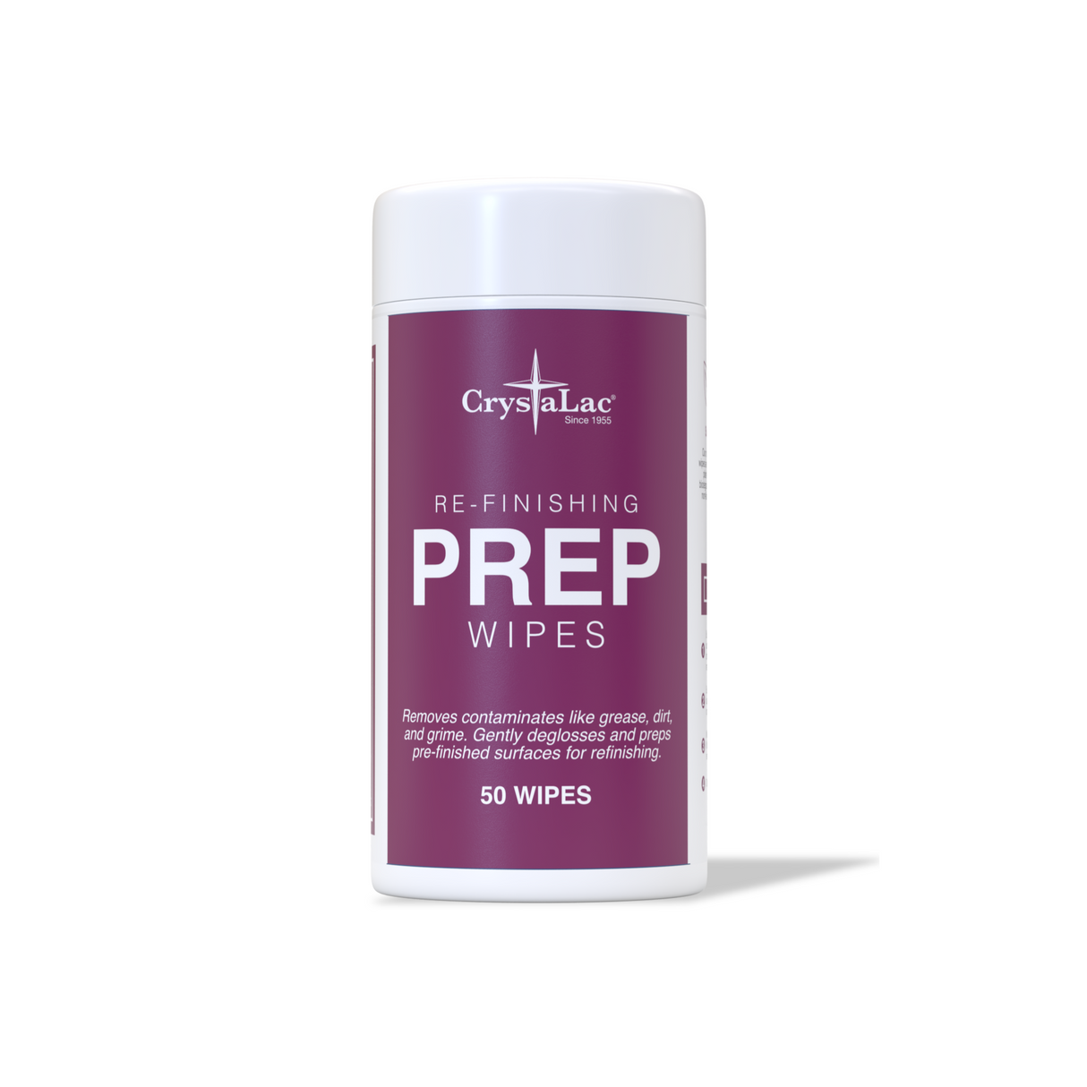 CrystaLac Refinishing Prep Wipes, Clean & Care Wipes, Polish Wipes