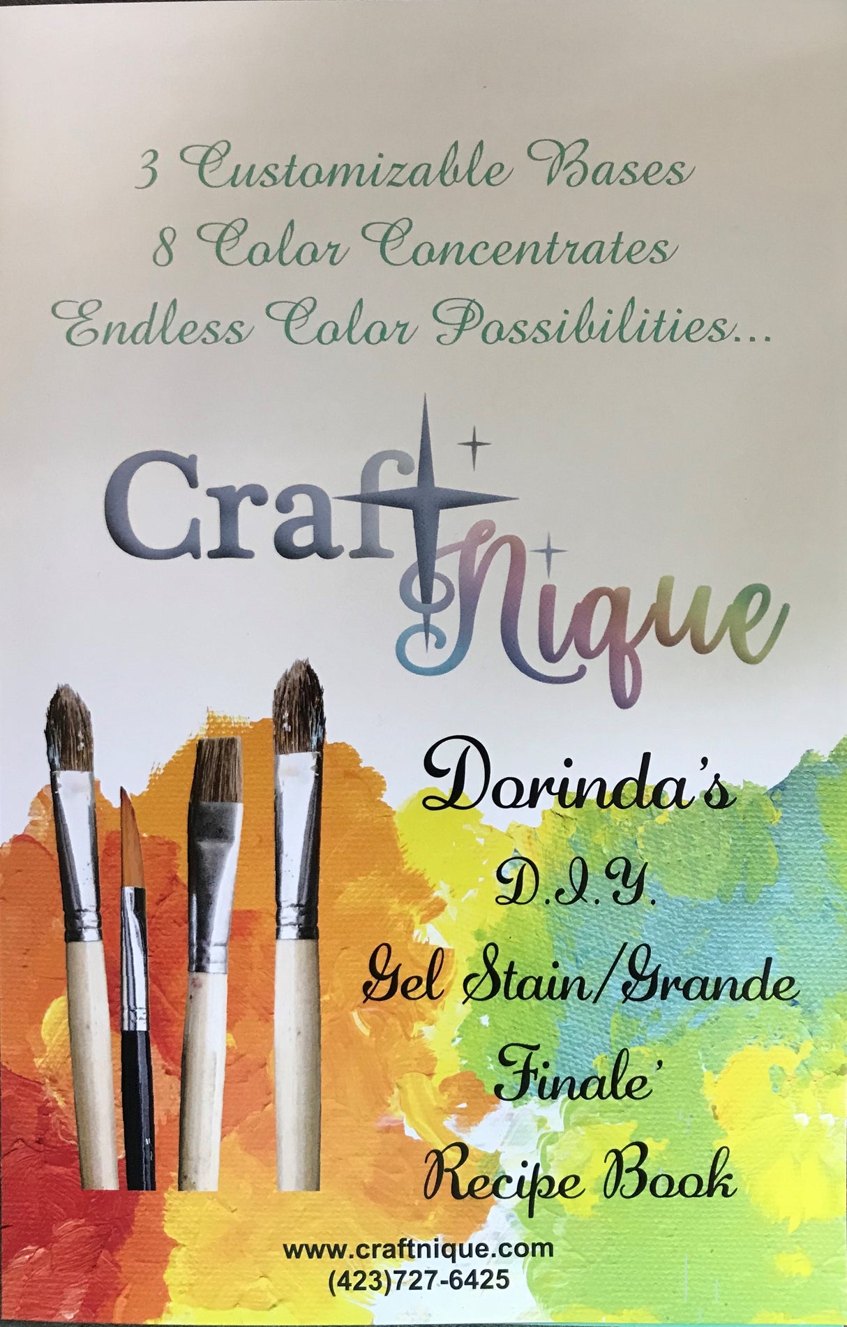 Clear GEL STAIN Starter Kit (Pint Size)