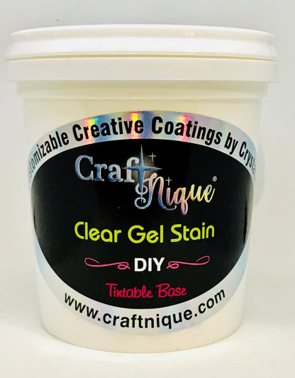 Clear Gel Stain & Glaze / Tintable Base
