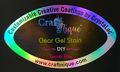 Clear Gel Stain & Glaze / Tintable Base