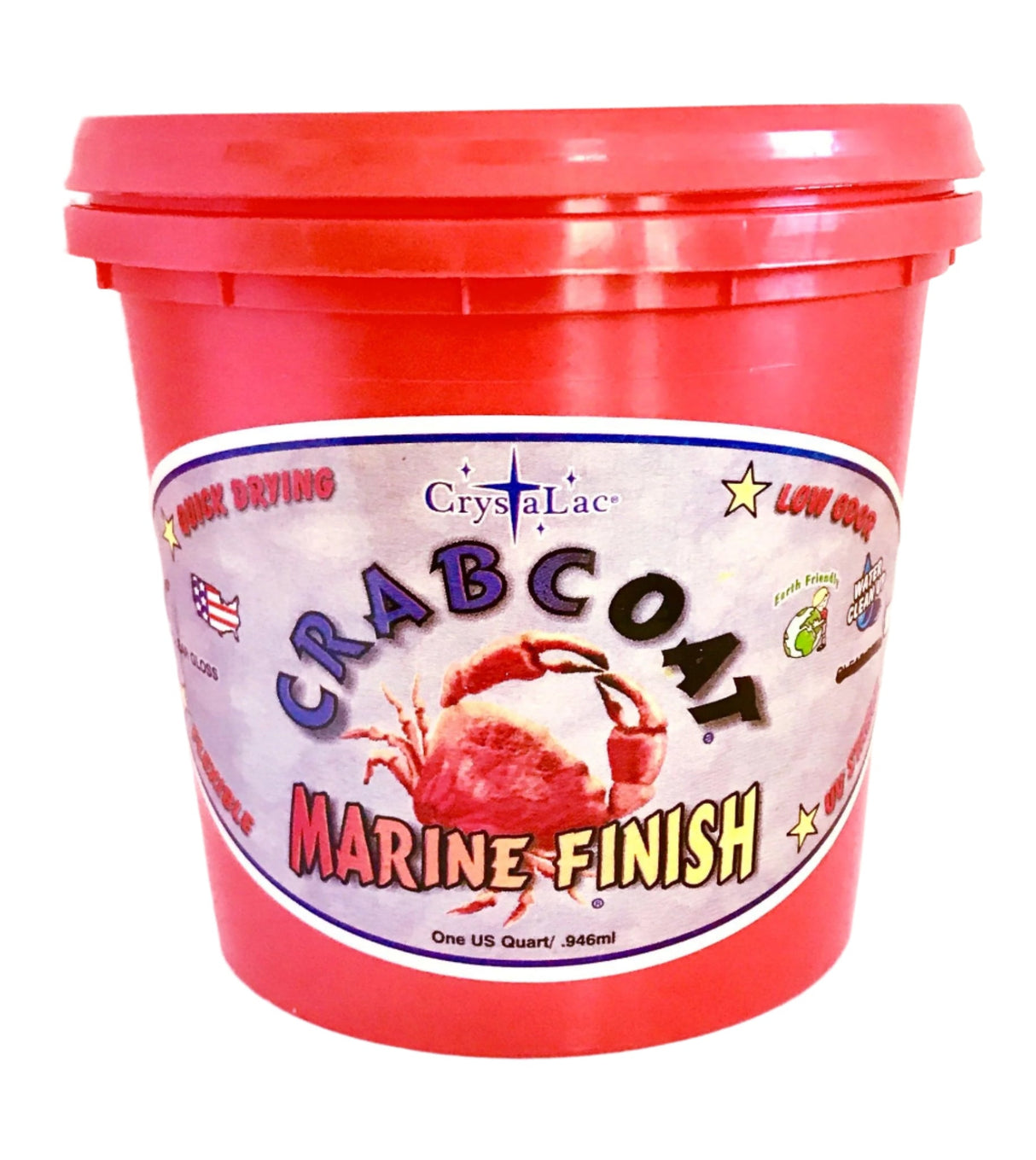 CrabCoat Exterior Marine Finish Clear, UV TopCoat